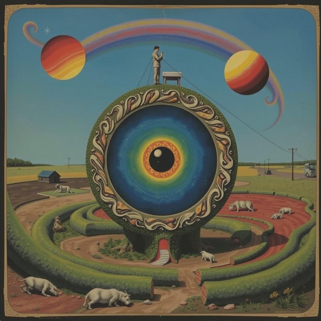 Surrealist Album Cover Art: Weird Massurrealism