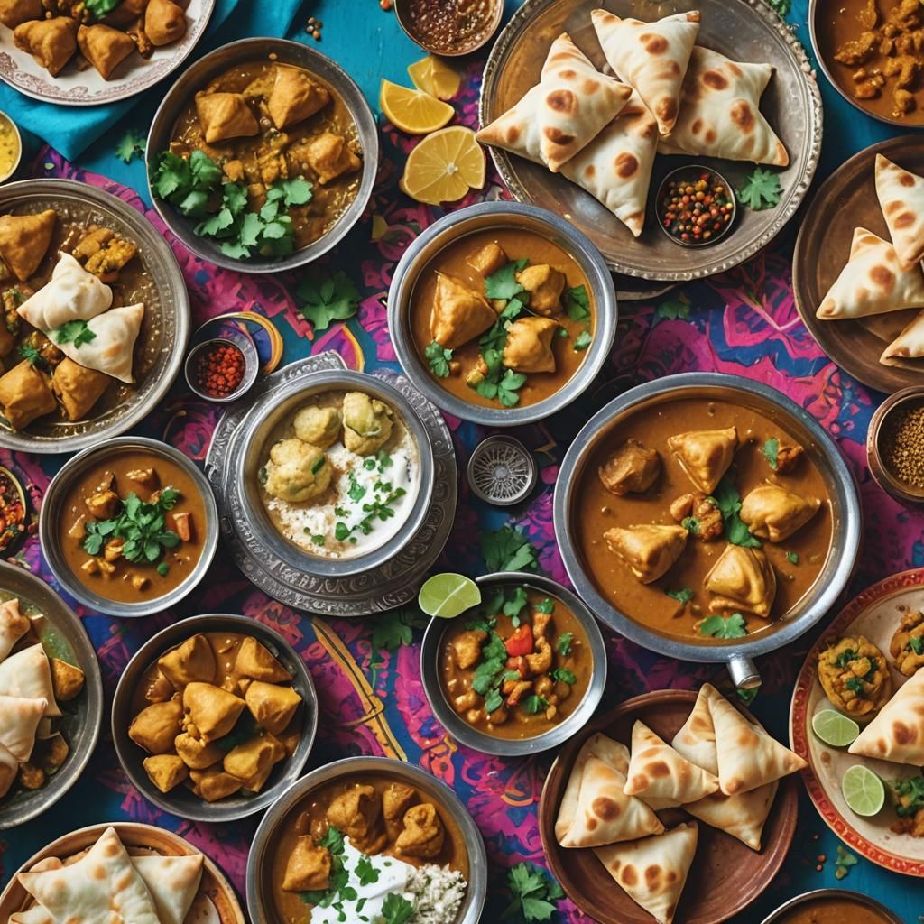 Mouthwatering Indian Street Food Feast in 4K