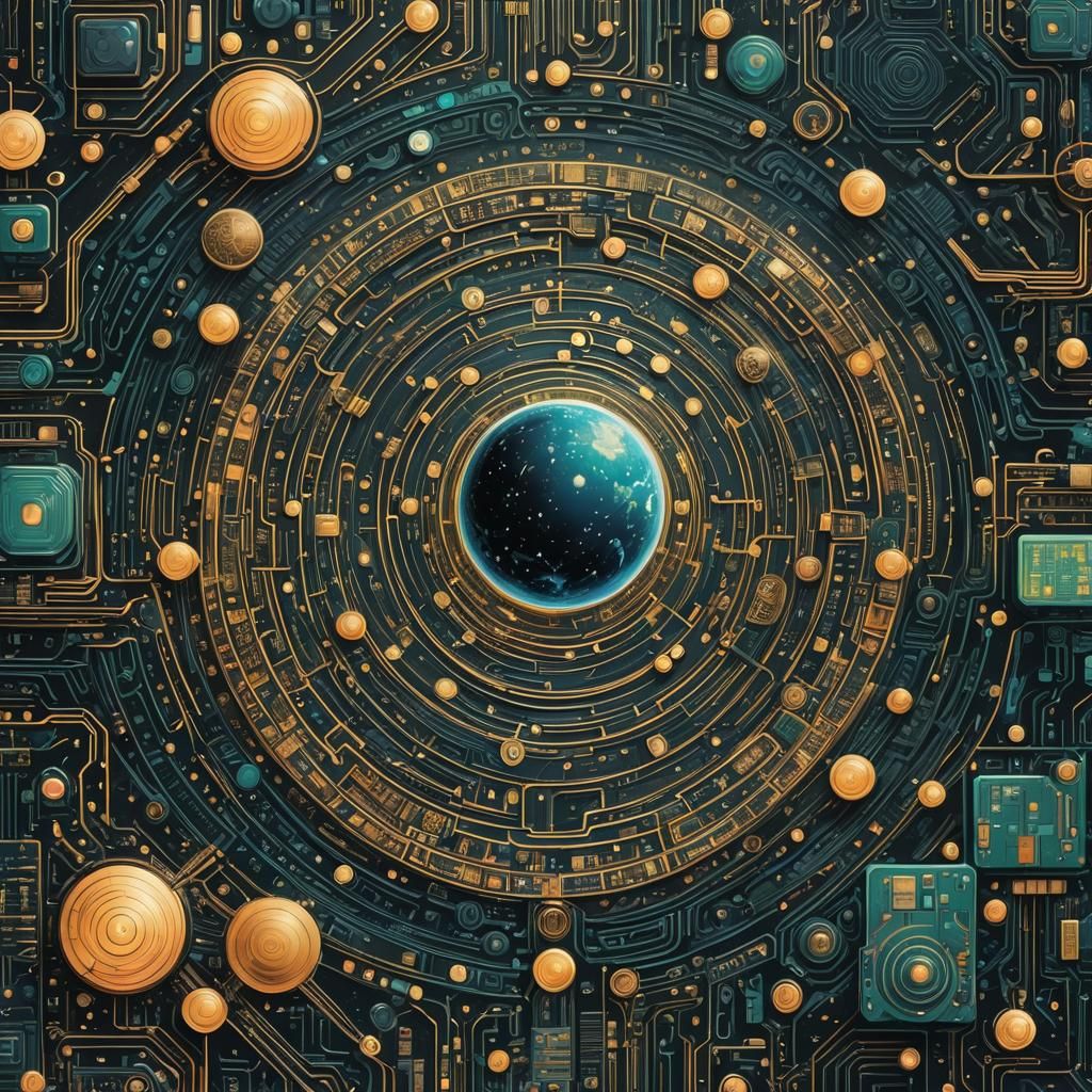 The Universe as a Circuit Board Game