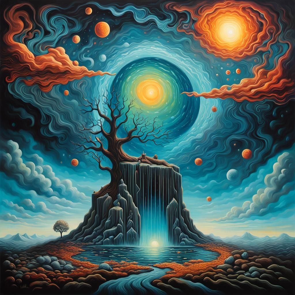 the surreal meaning of life and death III