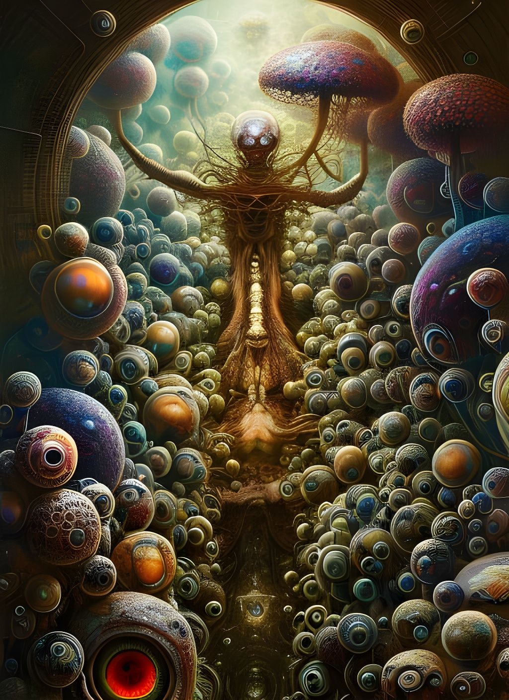 Techno-organic lifeform from the end of time 12