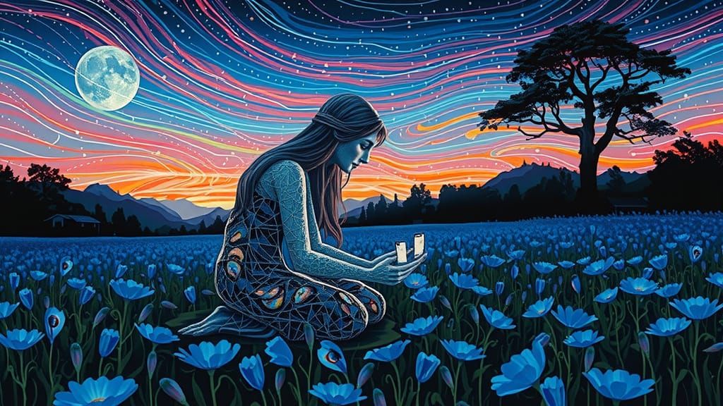 Surreal Fragmented Sculpture in Bio Art Style