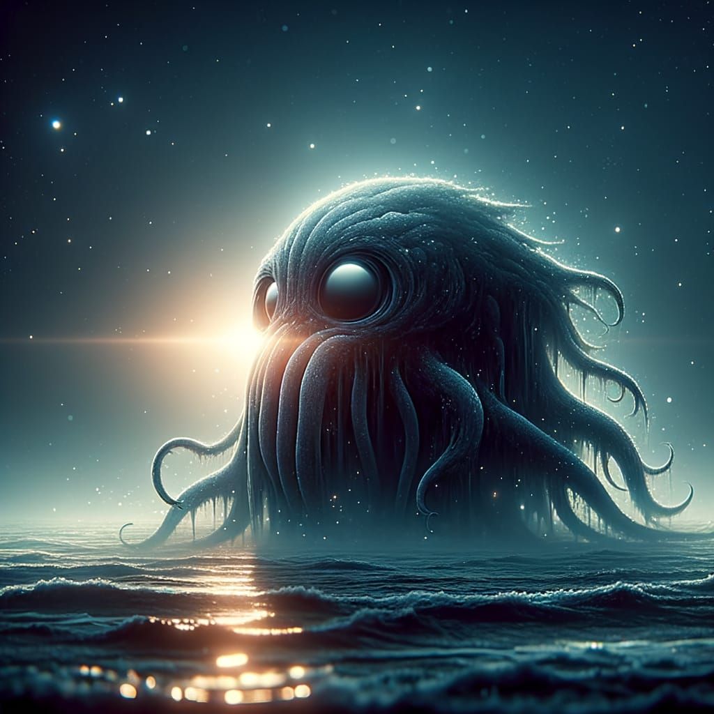Endearing Deep Sea Creature Rising