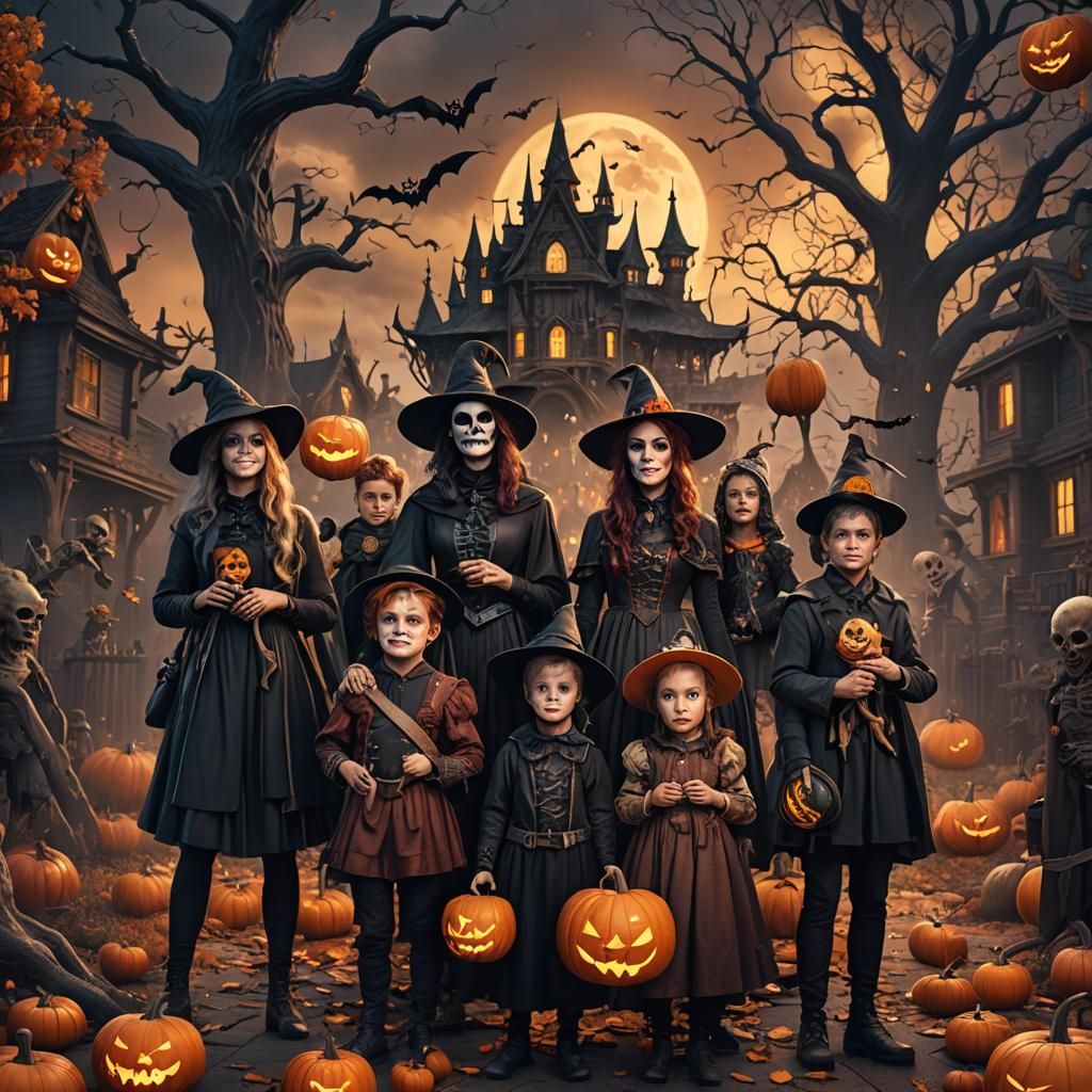 Halloween: A Mother's Love for Eight Children