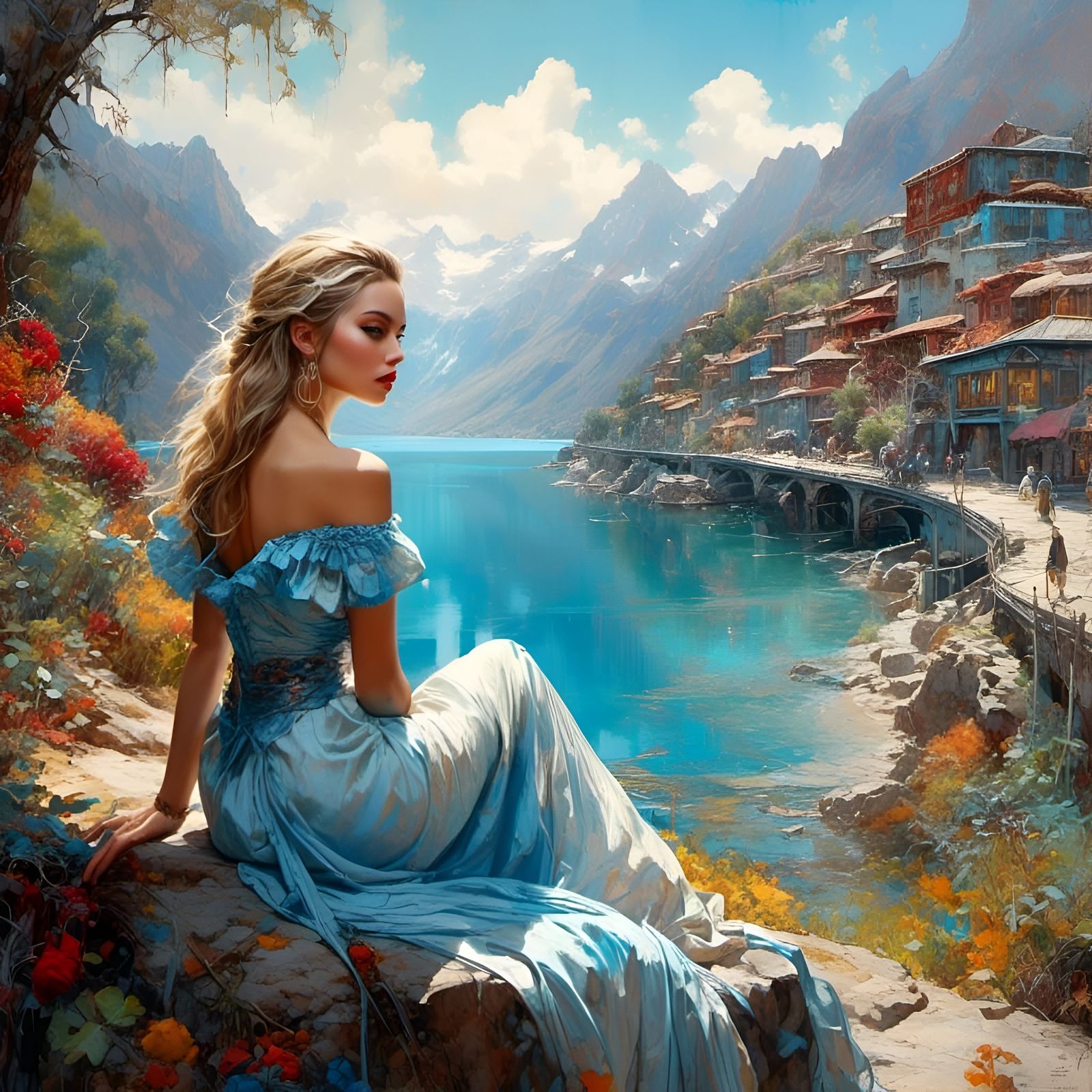 Whimsical Hyperrealistic Fantasy Art in 8K Resolution