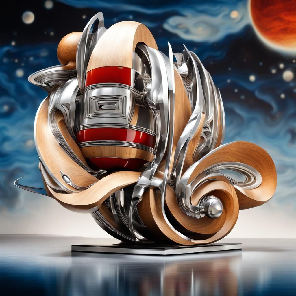 Art Deco Sculpture in a Museum