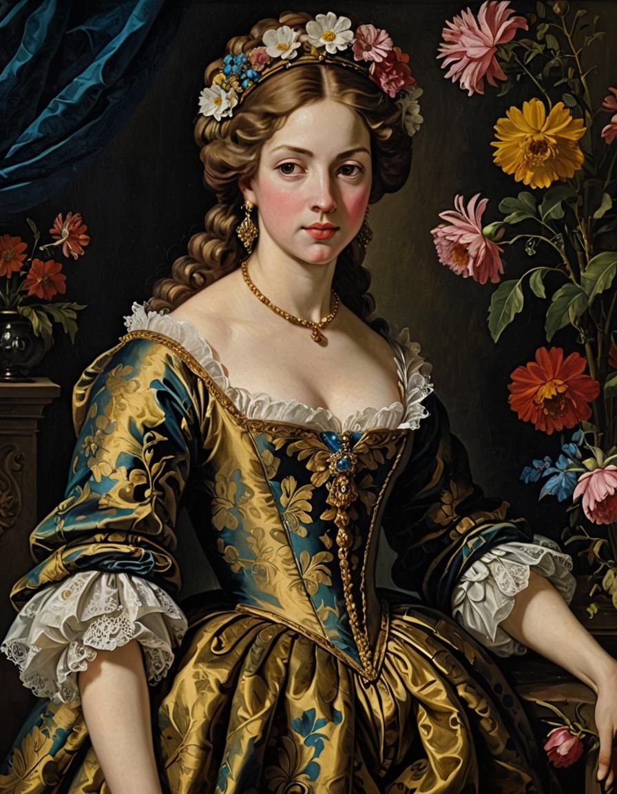 17th Century Baroque Maiden