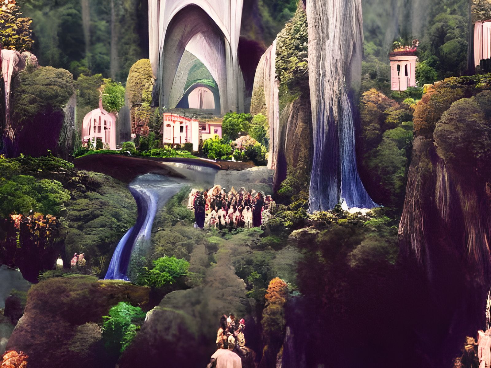 Idyllic Rivendell Valley View