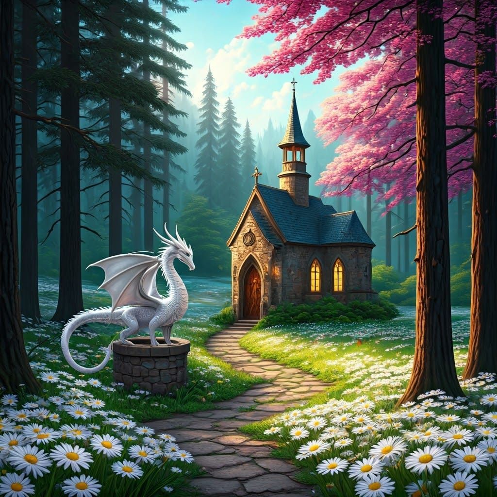 Fantasy Castle in Enchanted Black Forest