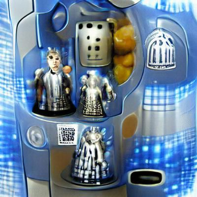 Surreal Alien Landscape with Rock Formations