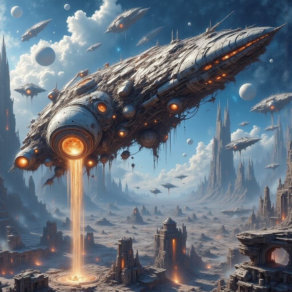 Boarding for the conquest of the worlds