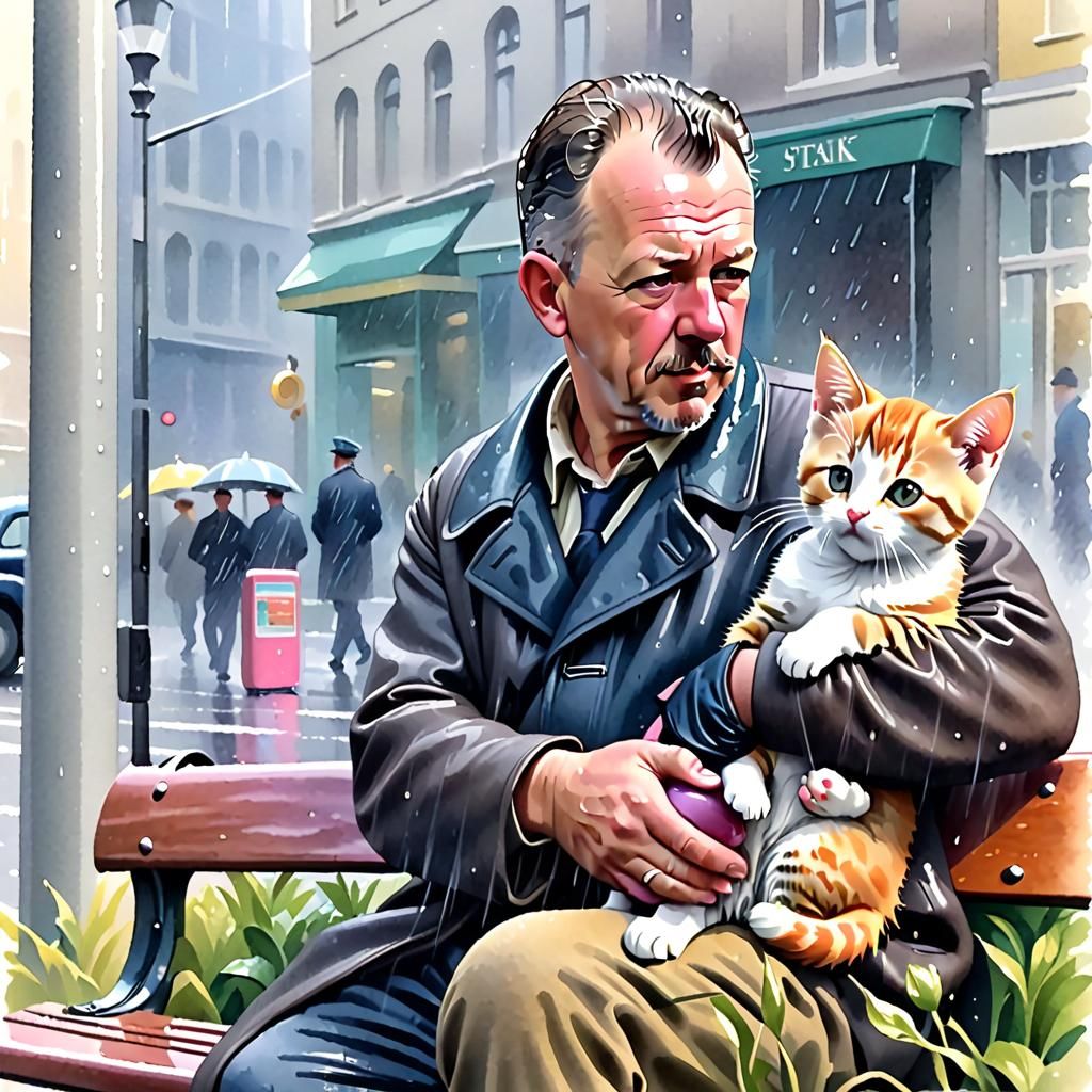 City Kitty #44 - John Steinbeck