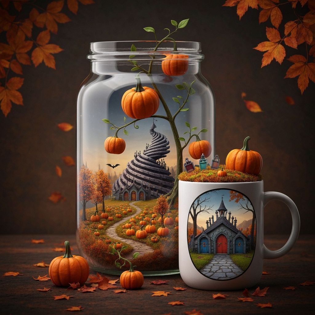 Epic Pumpkin Patch in a Jar Photograph