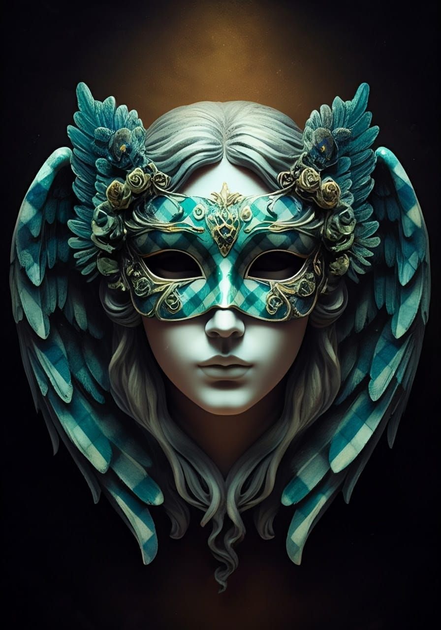 Living Gingham Angel