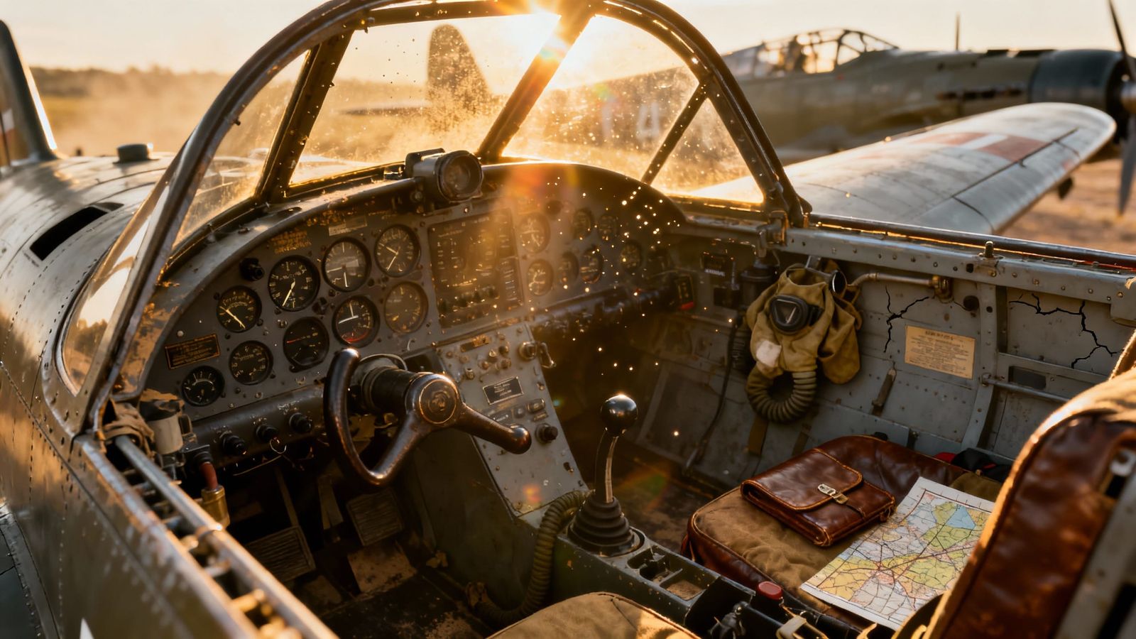 WWII Junkers Ju 88 Cockpit Interior
