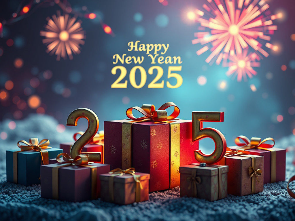 Happy New Year 2025: Fantasy Concept Art