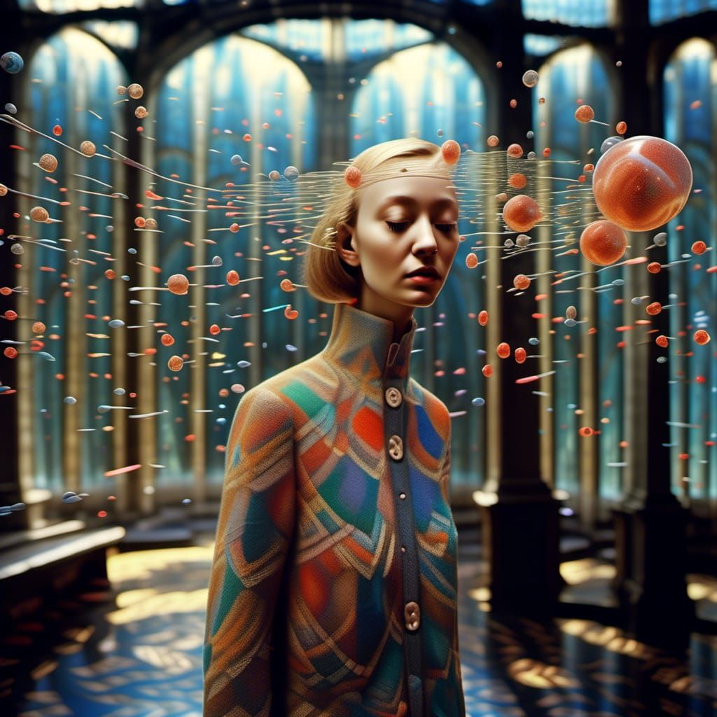 Surreal Reality Ripples with Fractal Details