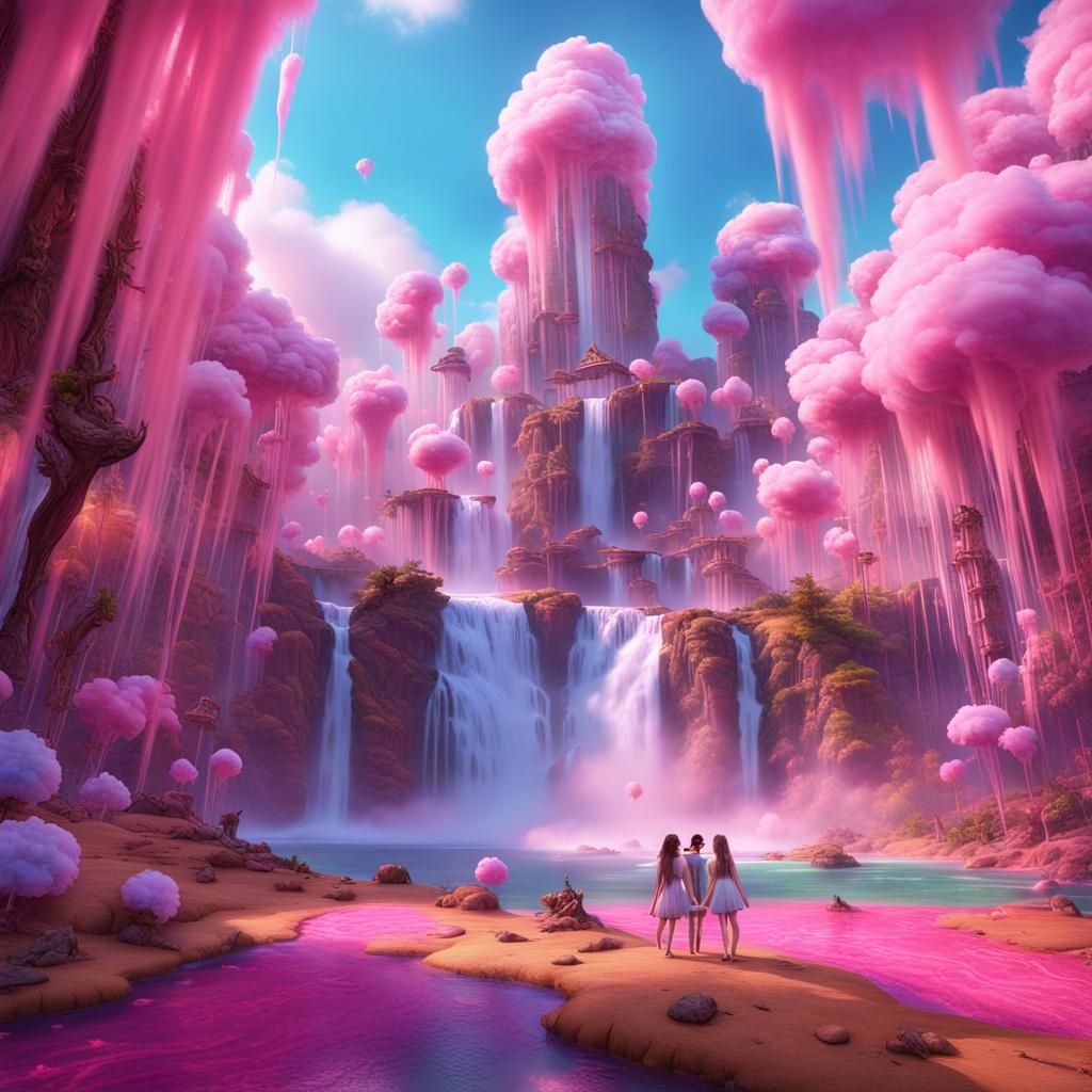 Fairies Frolic in a Candy Land