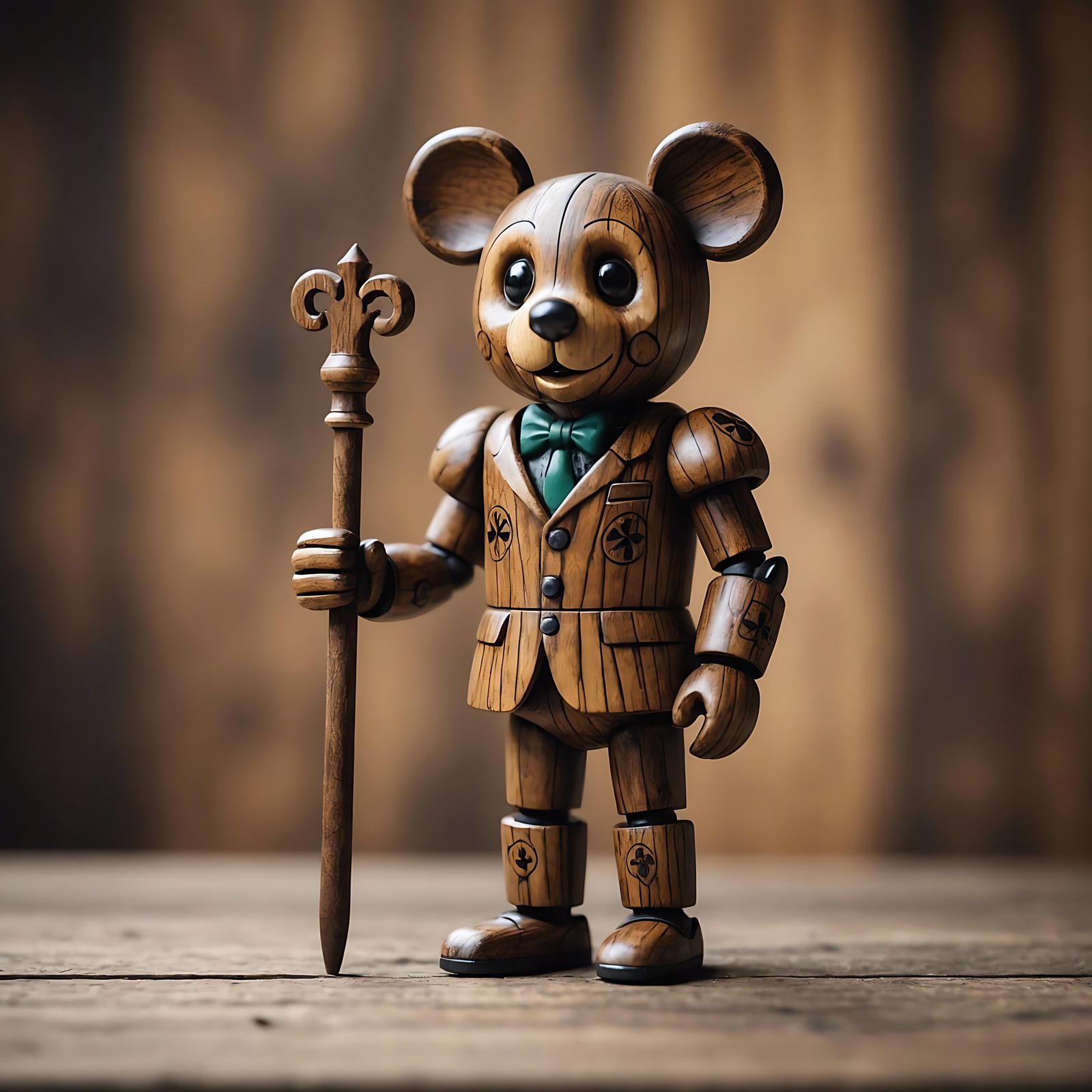 What if... the suit of clubs was a wooden creature