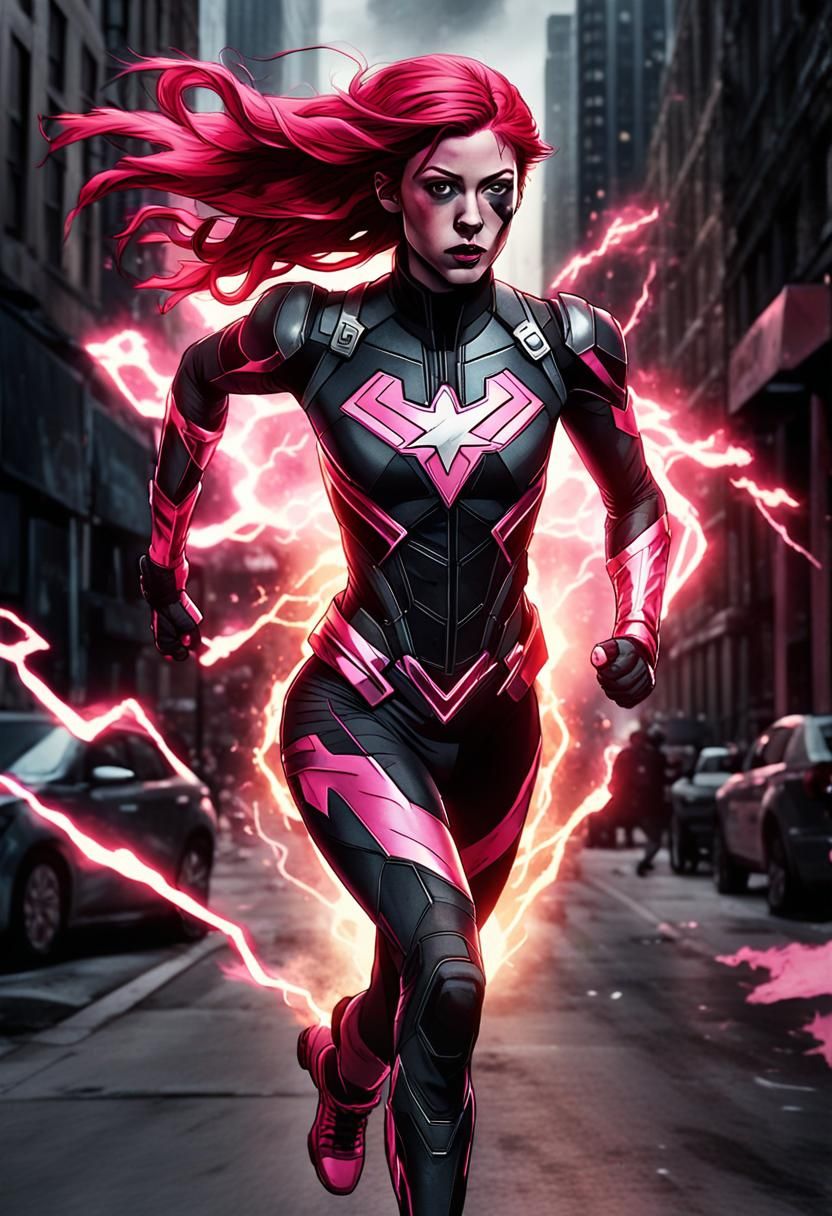 Katherine McNamara as Superhero Vigilante in Chicago