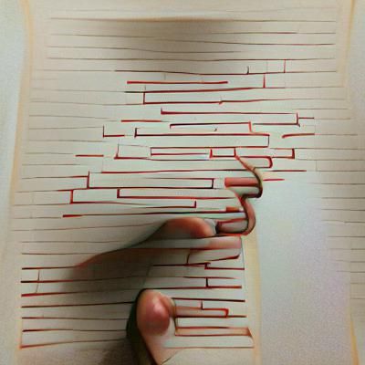 Minimalist Abstract Design: Empty Space