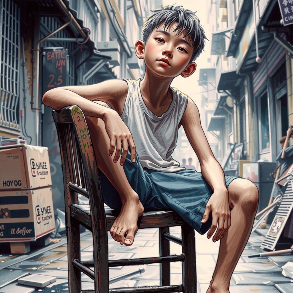 Hong Kong Cityscape at Dusk