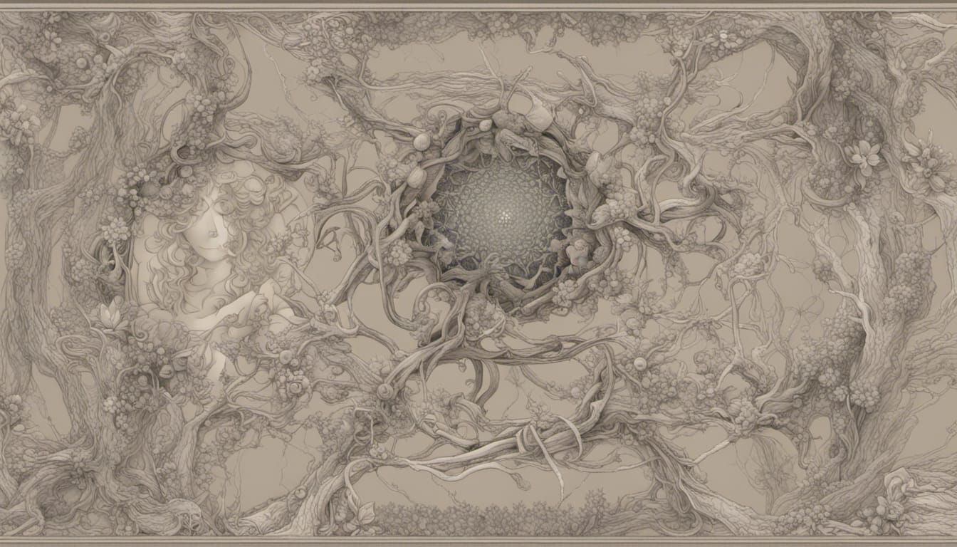 Fractal Abundance: Geometric Nature in 5D Shading