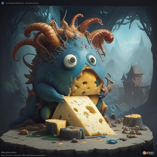 Cheese monster