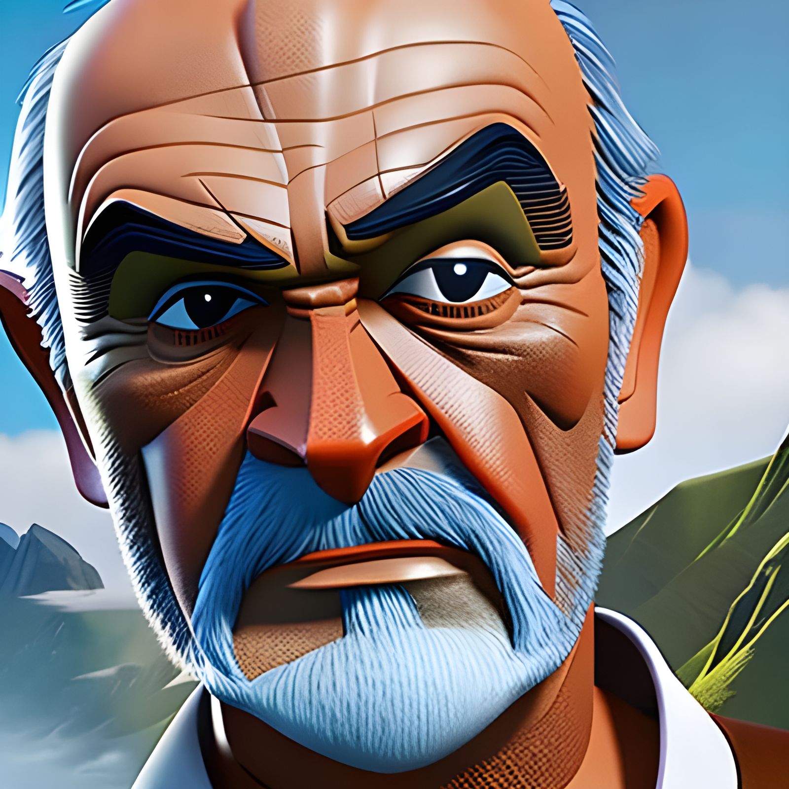 Sean Connery Selfie: 3D Render in Unreal Engine