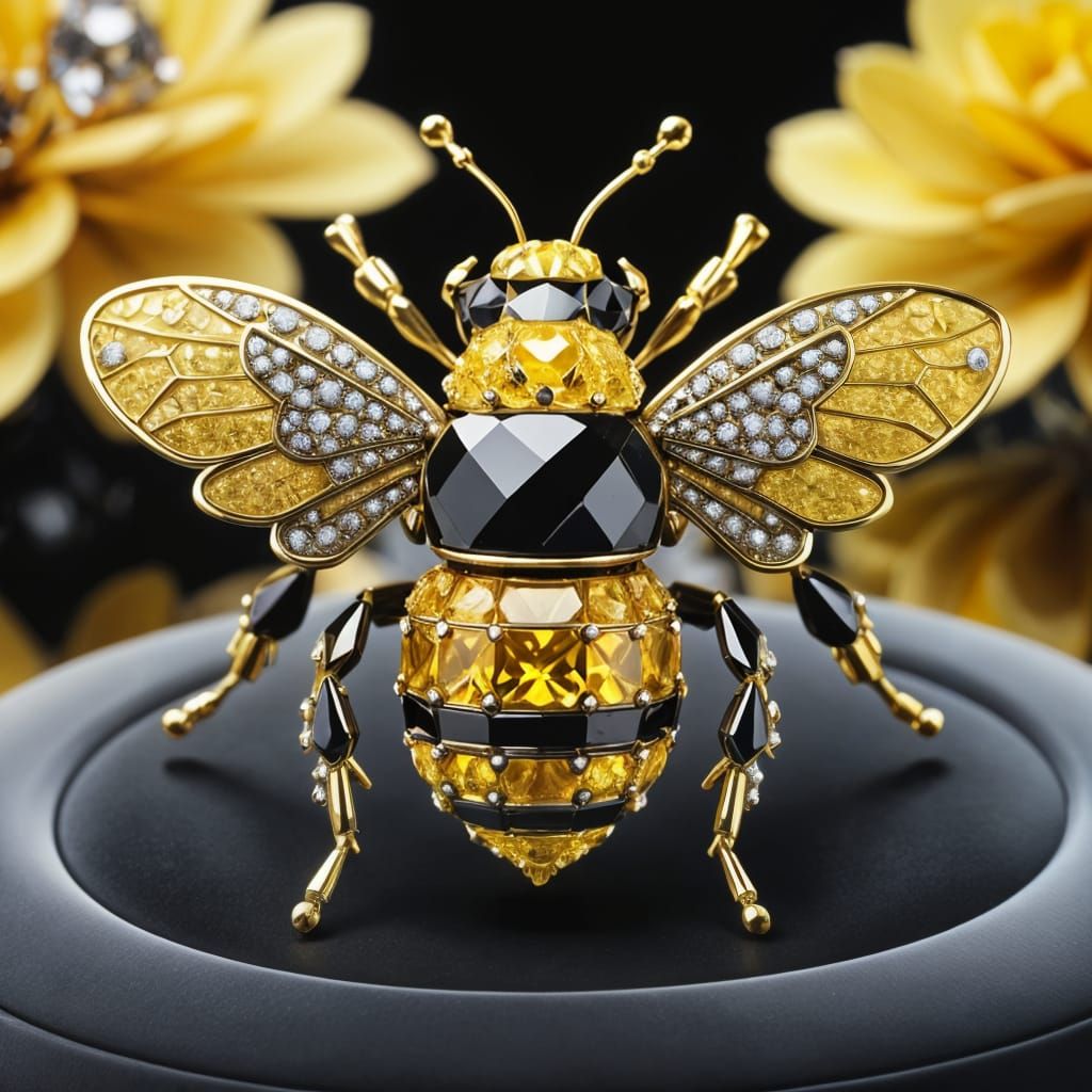 Exquisite Bee Brooch