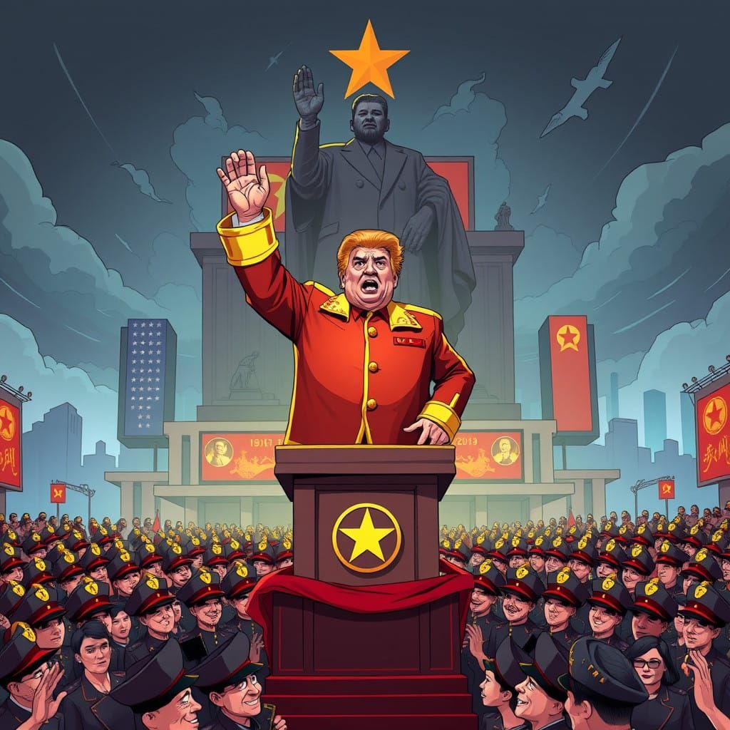 Fascist America Descends into Dystopian Chaos