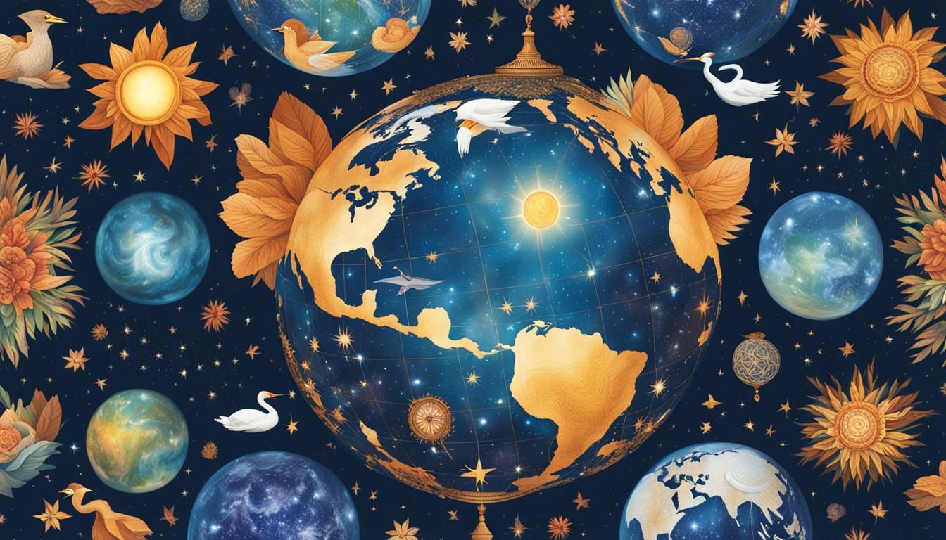 Glowing Globe of Universal Love in God's Hands