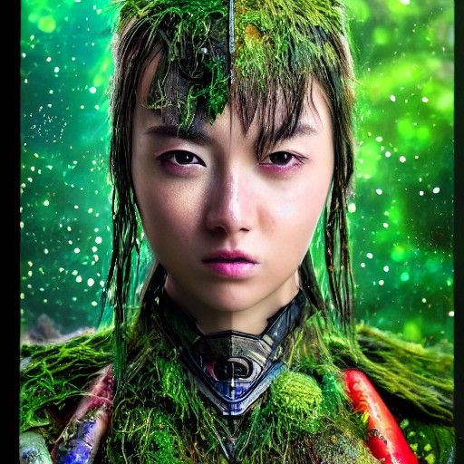 Fantasy Warrior Portrait in 8K Resolution