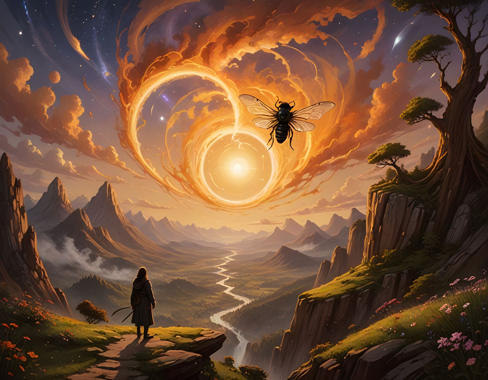 Empowered Spirit Unleashed in Vibrant Colors