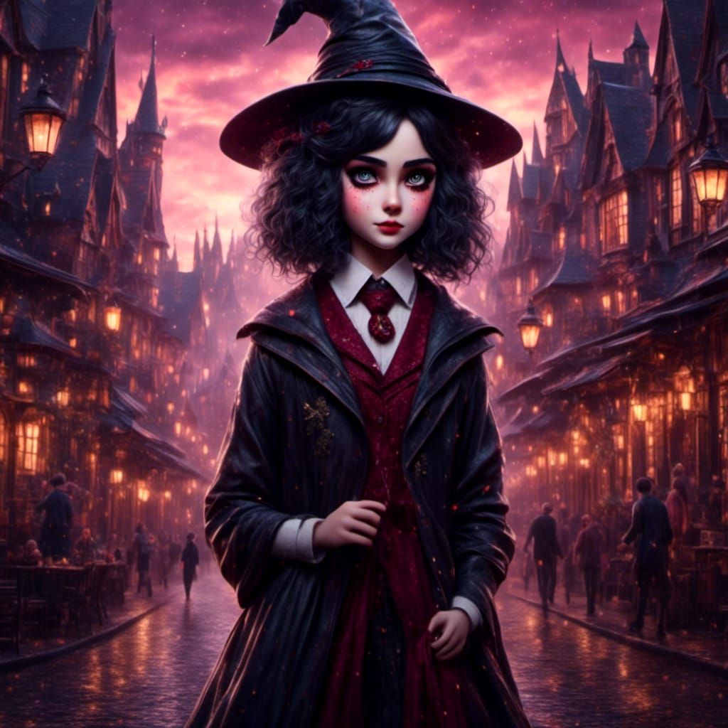 Harry Potter Portrait in Comic Book Style