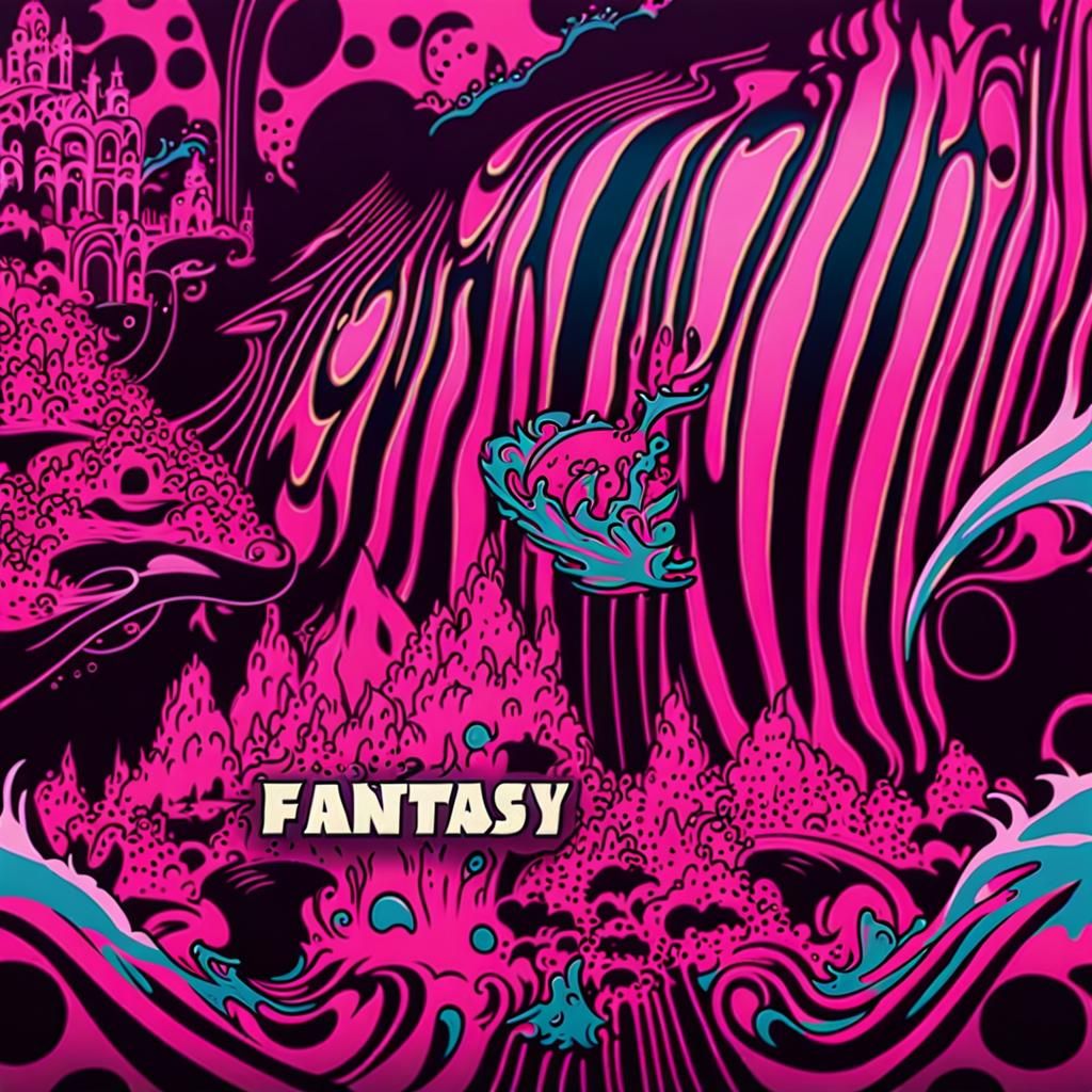 Retro Pop Art Pattern with Stripes and Hearts