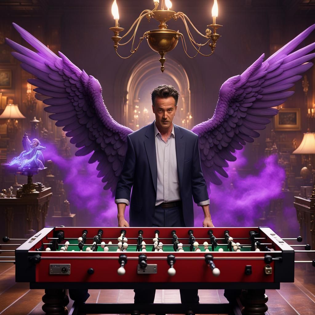 Heavenly Foosball: Chandler Bing's Afterlife Adventure