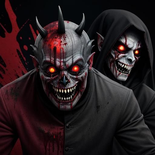 Horrifying Demon Stalks Viewer in a Nightmare