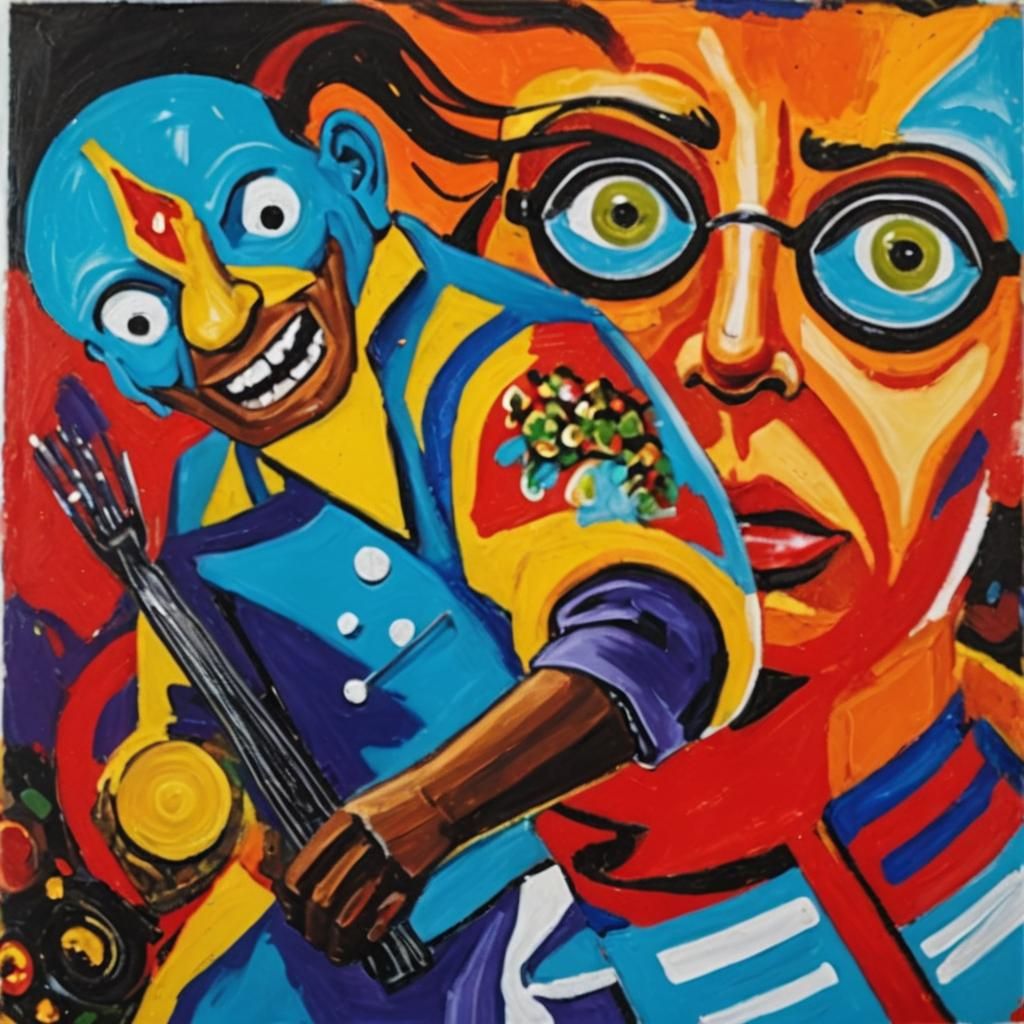 Abstract Depiction of a Chef d'Oeuvre