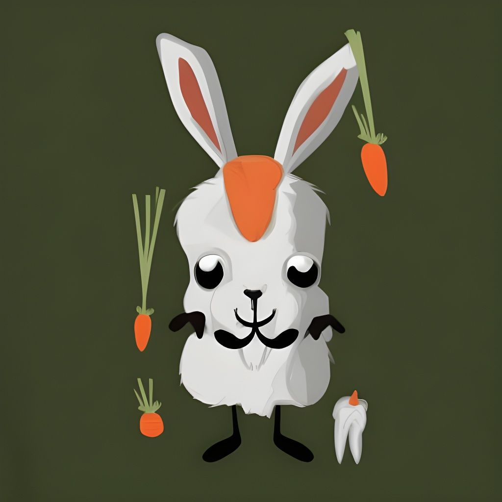 Hare with a carrot