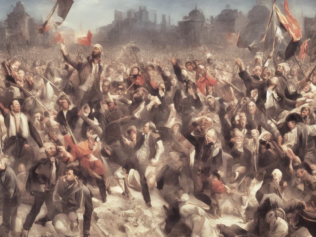 High-Resolution Image of a Revolution