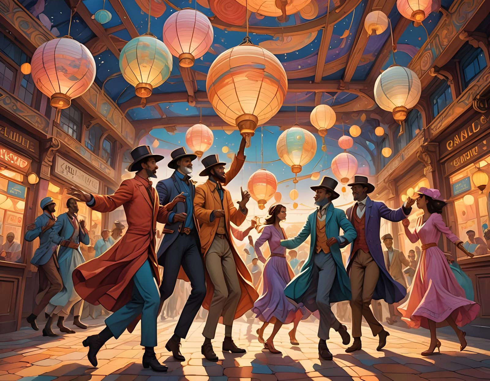 Fantasy Fools' Joyful Dance to Heaven