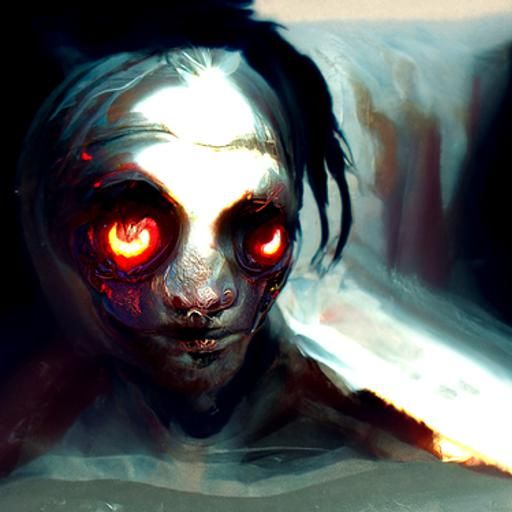 Sinister Boy with Hazel Eyes