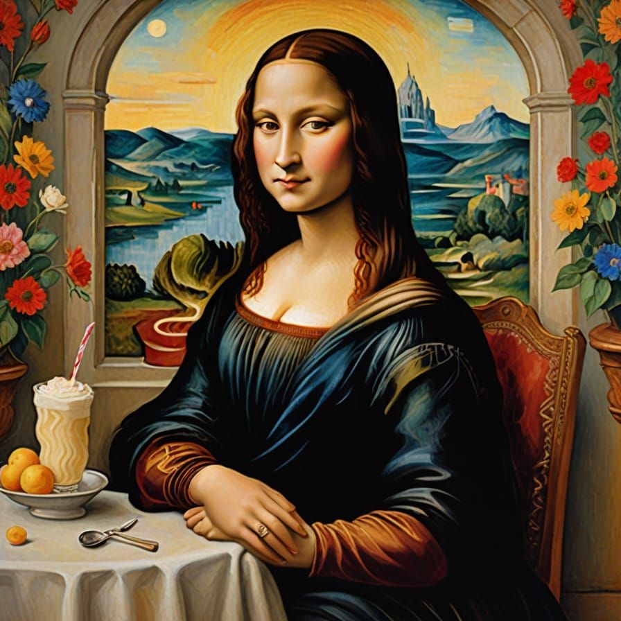 The Mona Lisa's Modern Twist