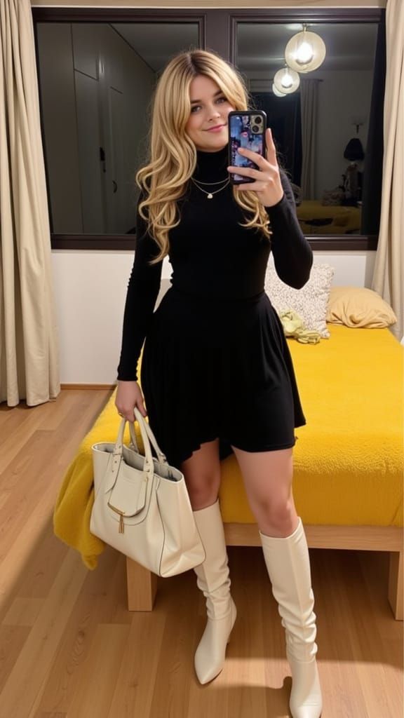 Person Ready for Date Night, AI Generated