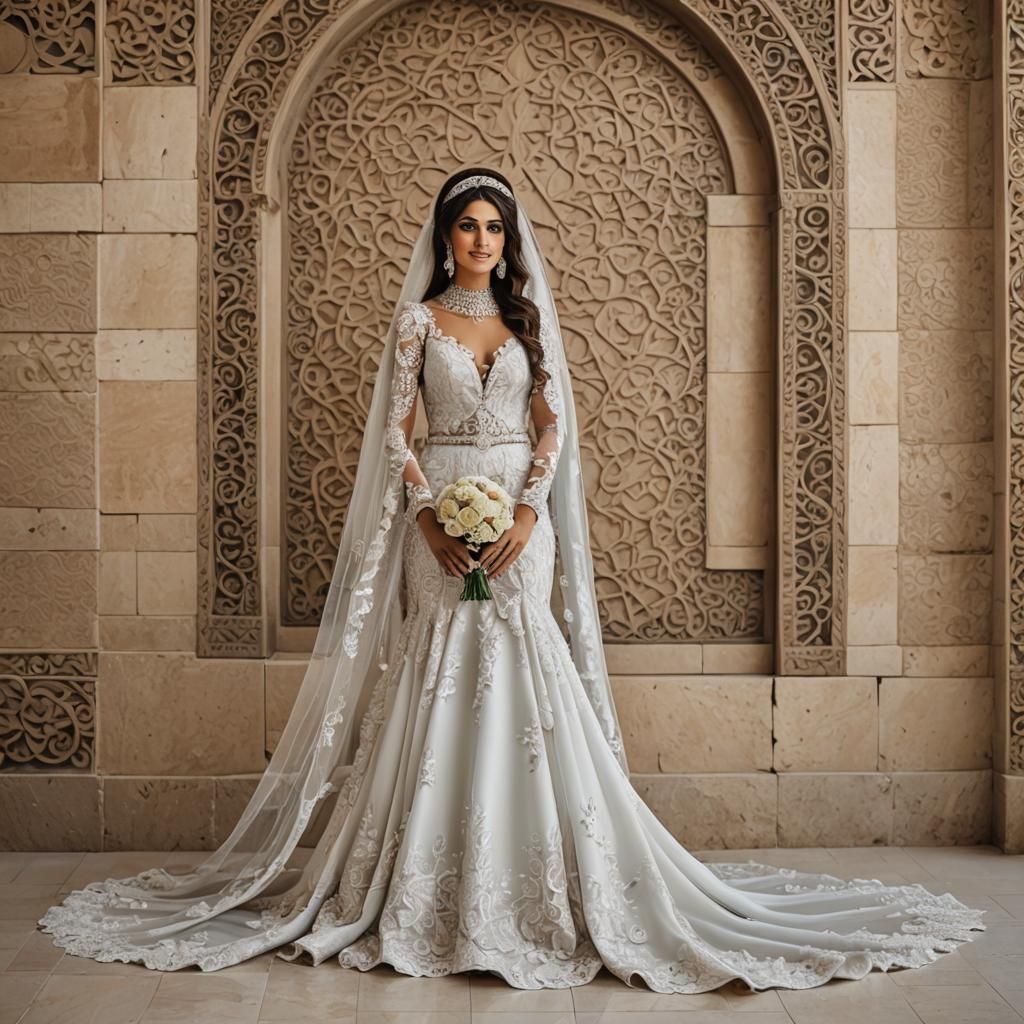 Lebanese Bride Full Pose Image