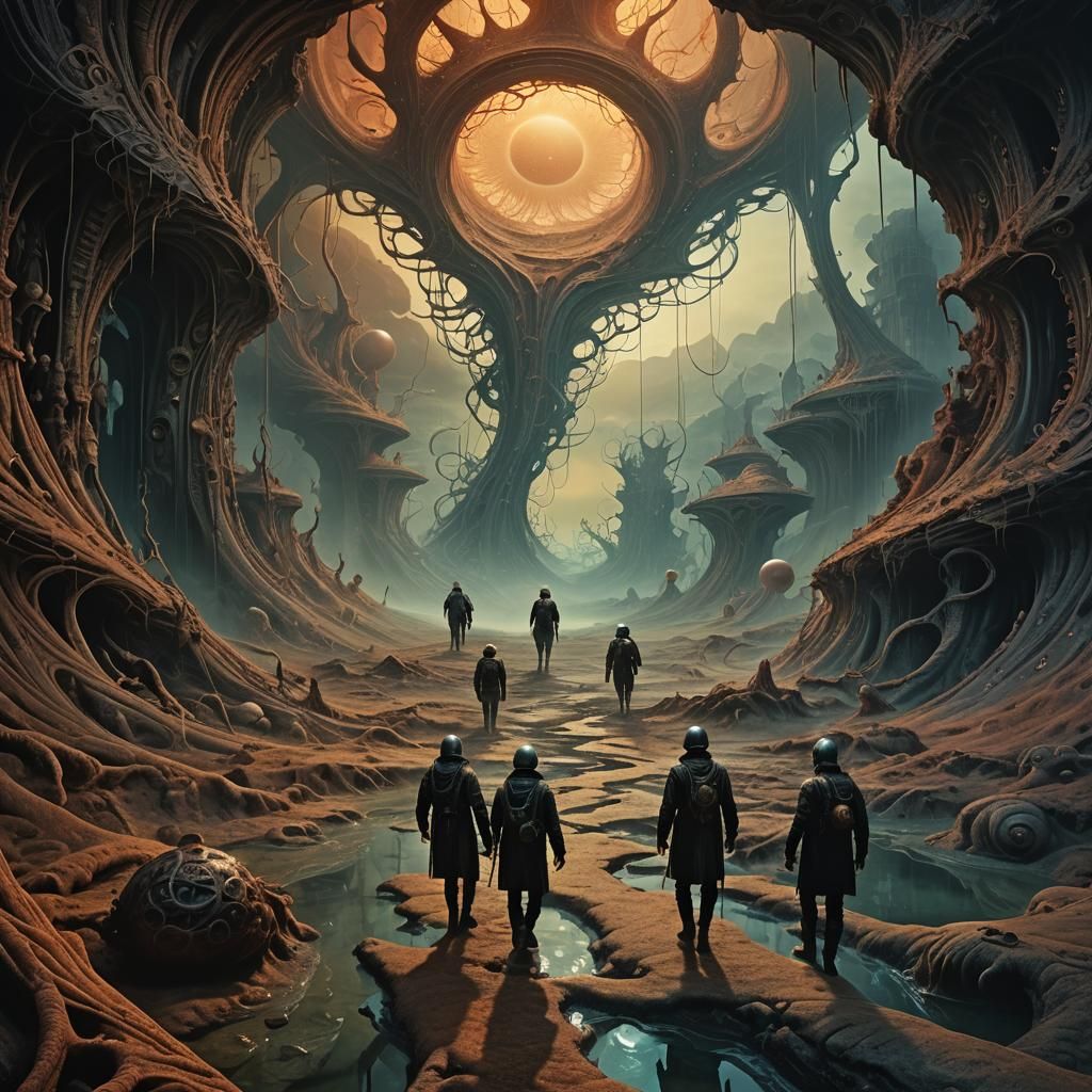 Surreal Explorers Enter the Inconceivium: Ethereal Art