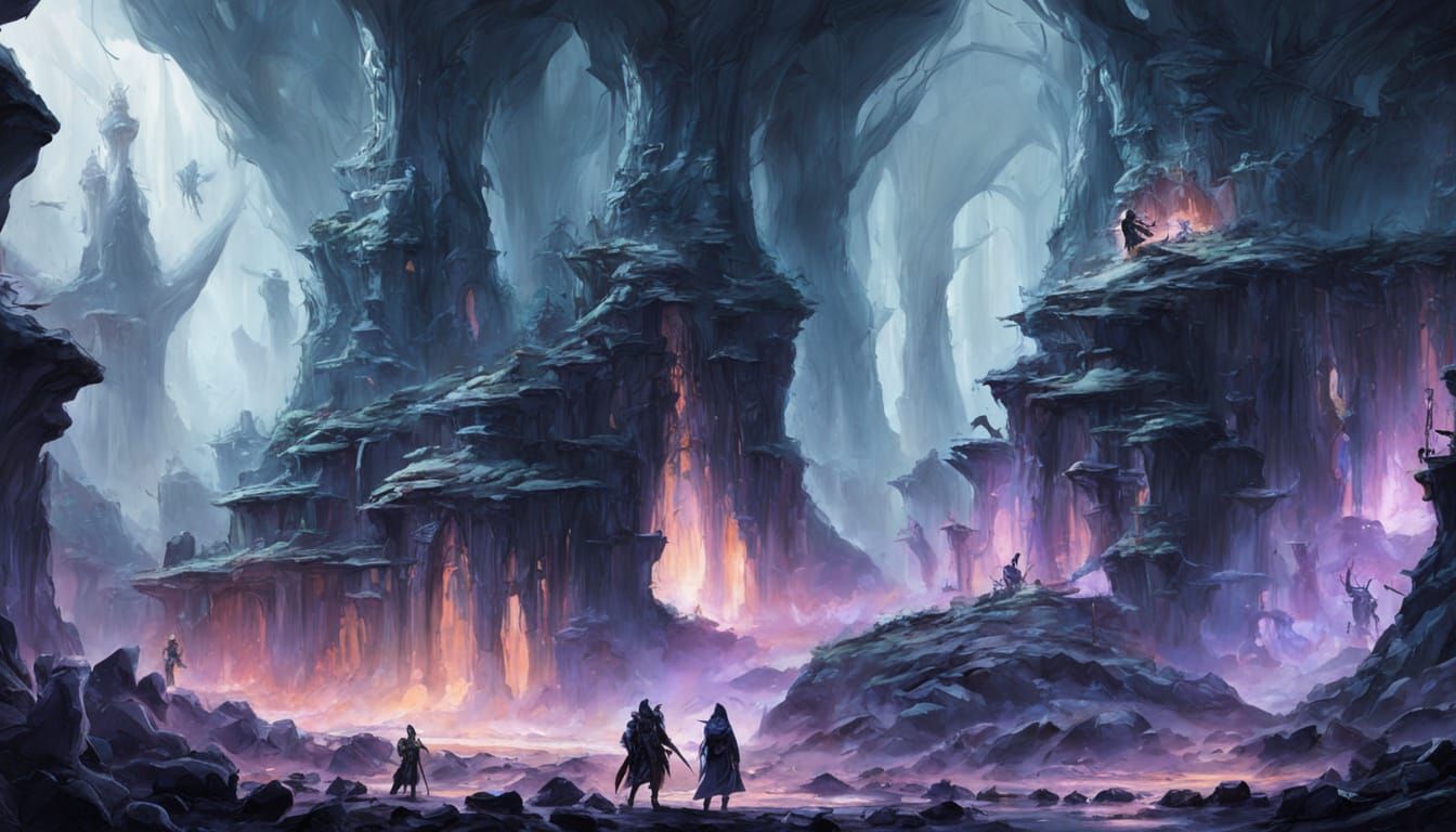 Diverse Female Warriors Emerge into Bioluminescent Undergrou...