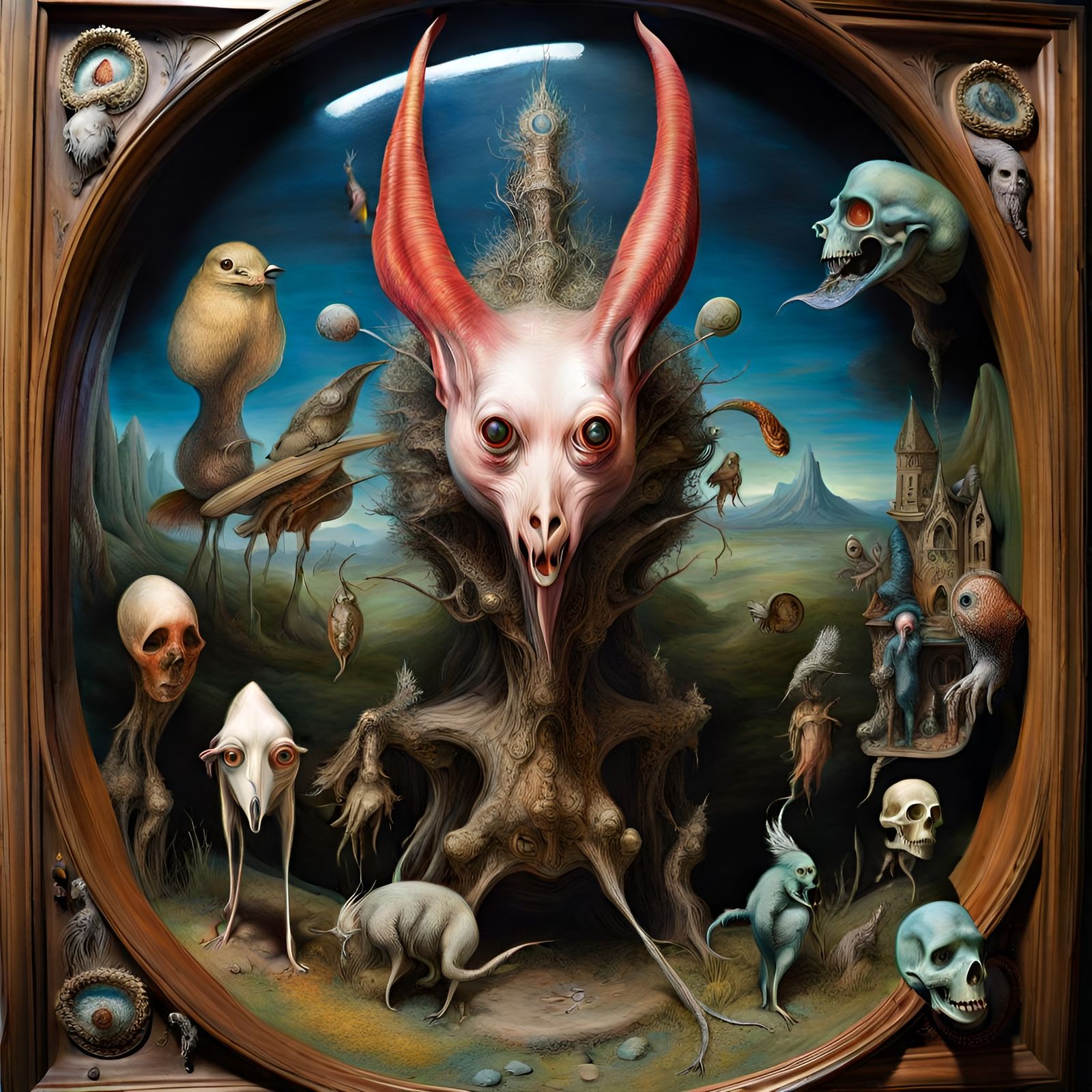 Otto Rapp Inspired Alternate Reality in 3D