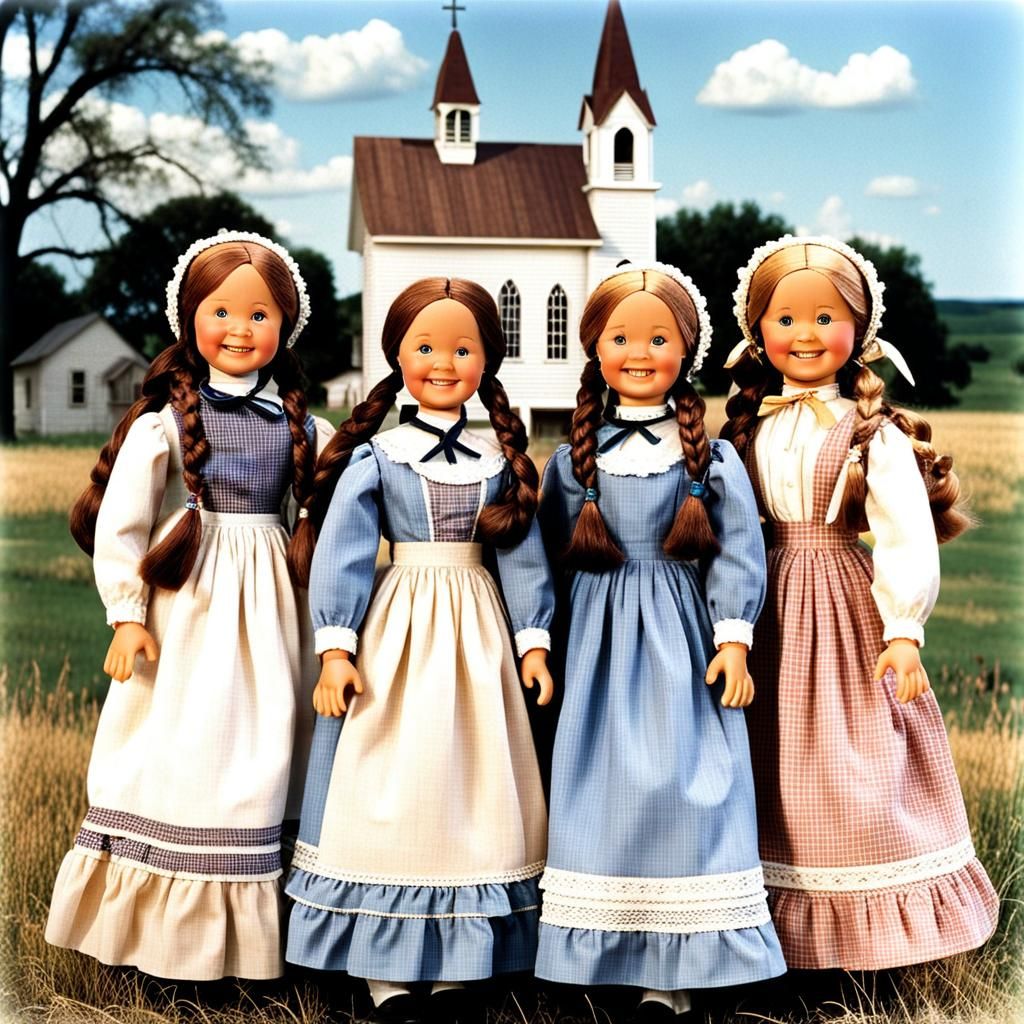 Laura Ingalls Wilder - Little house on the prairie dolls